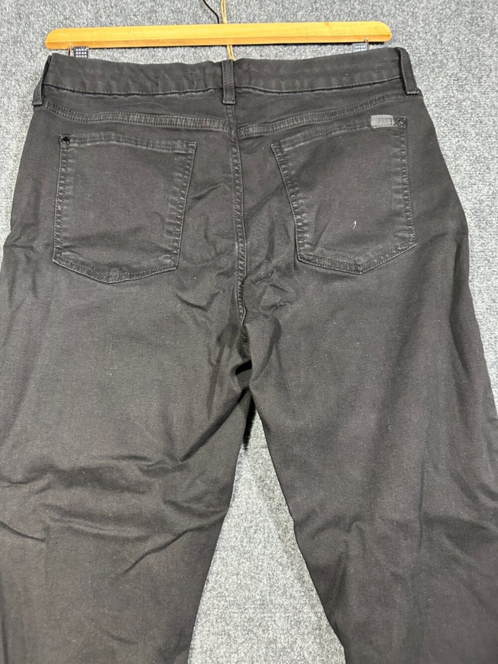 Jen7 by 7 For All Mankind Jeans Womens 12 Black Stretch Petite Ankle Skinny - Picture 8 of 9